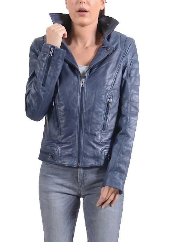 Classy Outfits Kalinda Jacket In Denim