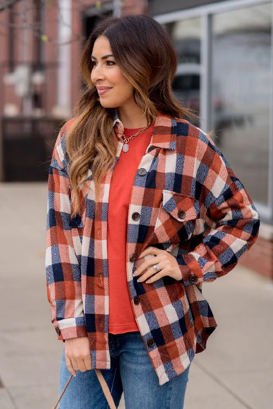 Lightweight Clothes Lovestruck Plaid Shacket