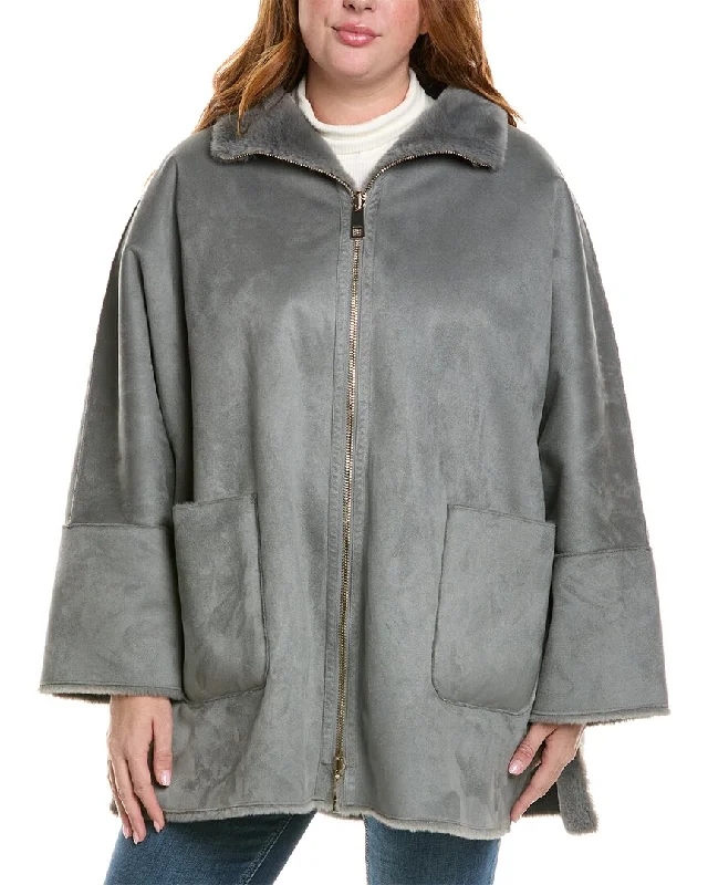 Soft Fabrics Marina Rinaldi Plus Eccelso Coat
